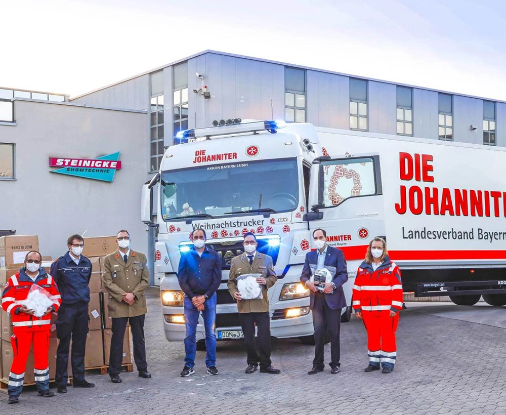Bâtiment de l’entreprise au coucher du soleil