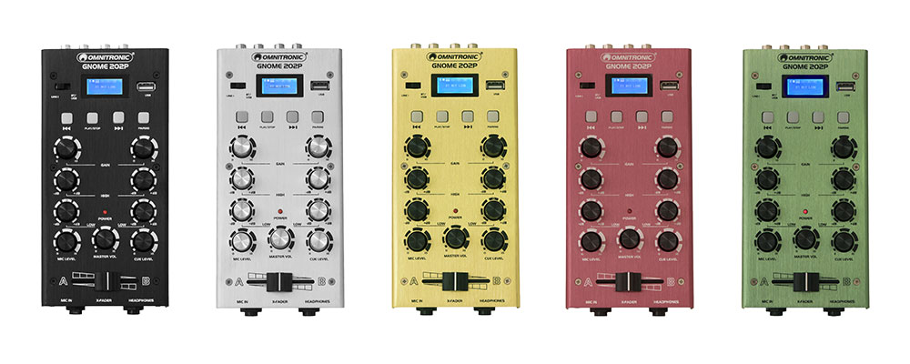 OMNITRONIC GNOME-202P colors