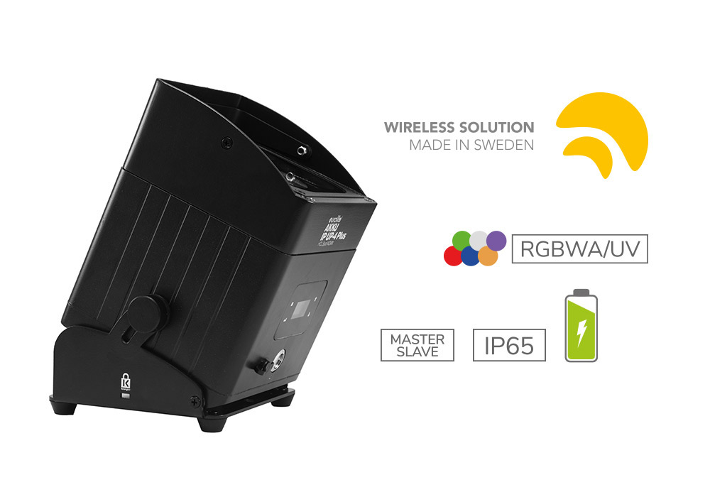 EUROLITE AKKU IP UP-4 PLUS control