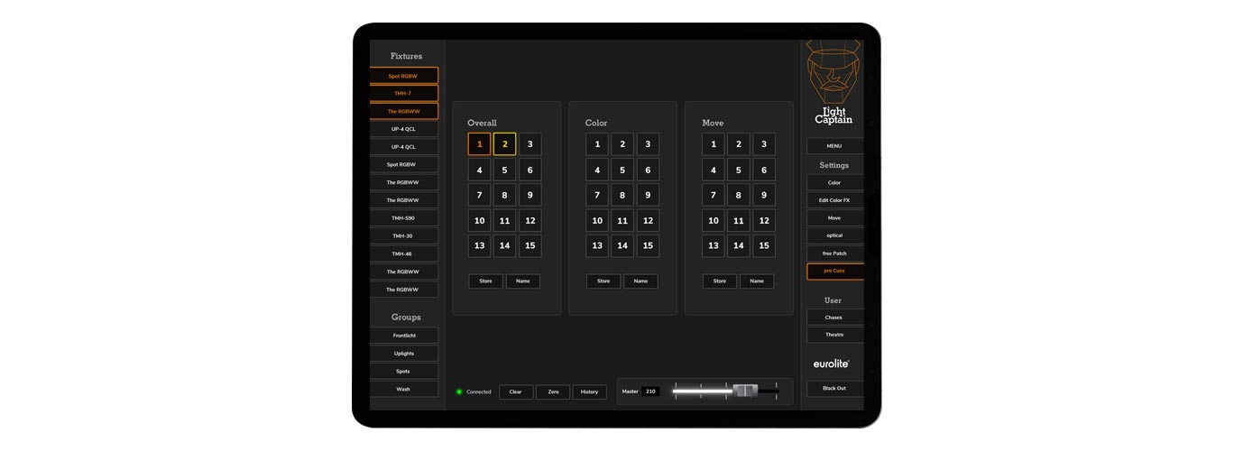 Light Captain memory