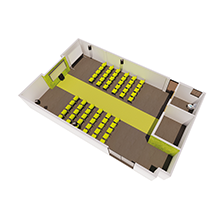 Esempio di applicazione Intusonic aula magna