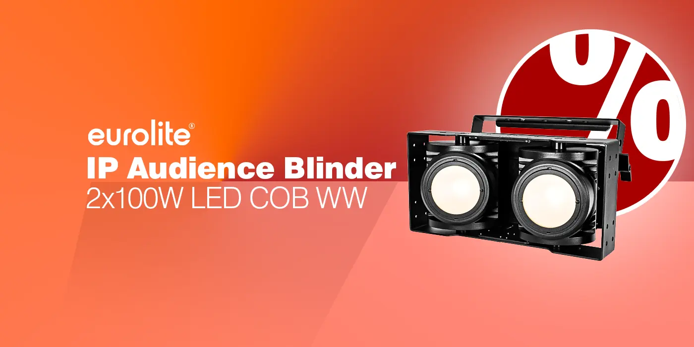 EUROLITE IP Audience Blinder 2x100W